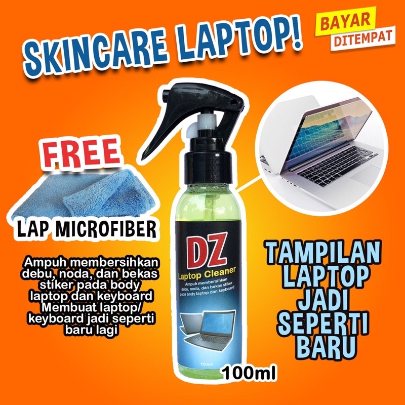 Pembersih Keyboard Laptop HP Mobil Menghilangkan Debu Kotoran Bekas lem stiker DZ LAPTOP CLEANER