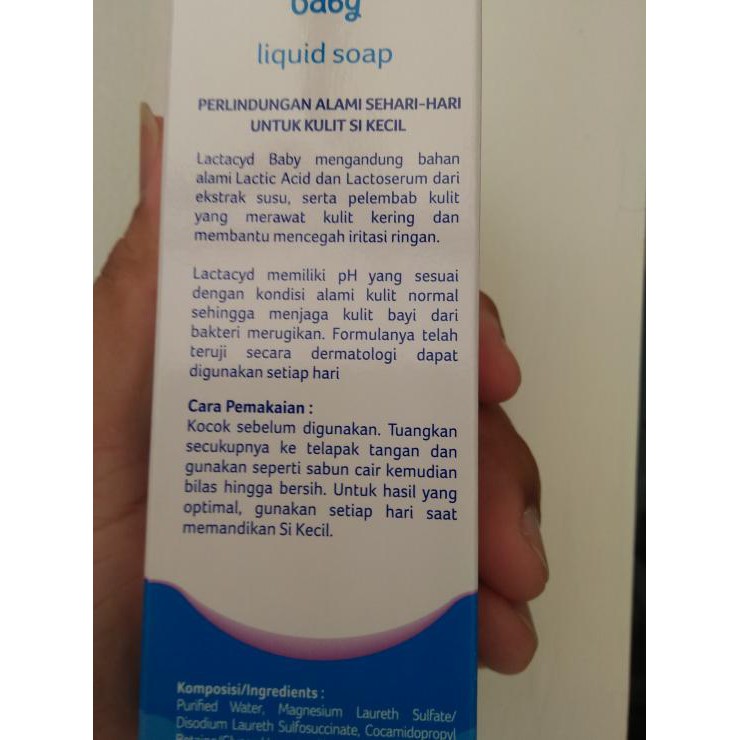 Sabun Cair Bayi Lactacyd 150ml baca laktasit lactasit lactasid