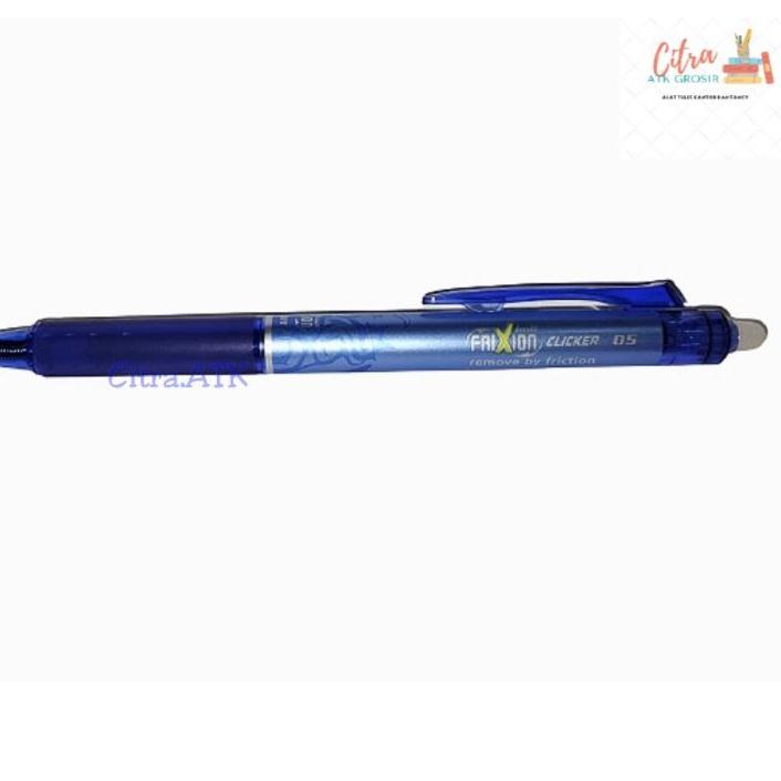 

✪BIG ⚡ALE✪ Pulpen Hapus / Pen Pilot BLRT-FR5 Frixion Clicker Blue produck terlaris