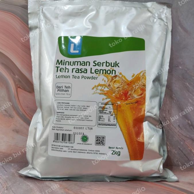

[ COD ] choice l lemon tea 2kg TERBATAS Kode 57