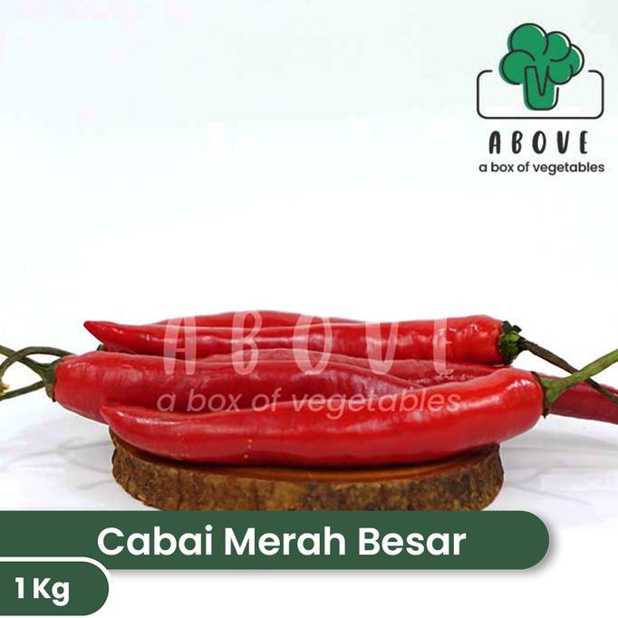 

Cabai/Cabe Merah Besar (1 kg)- Sayur ABOVE