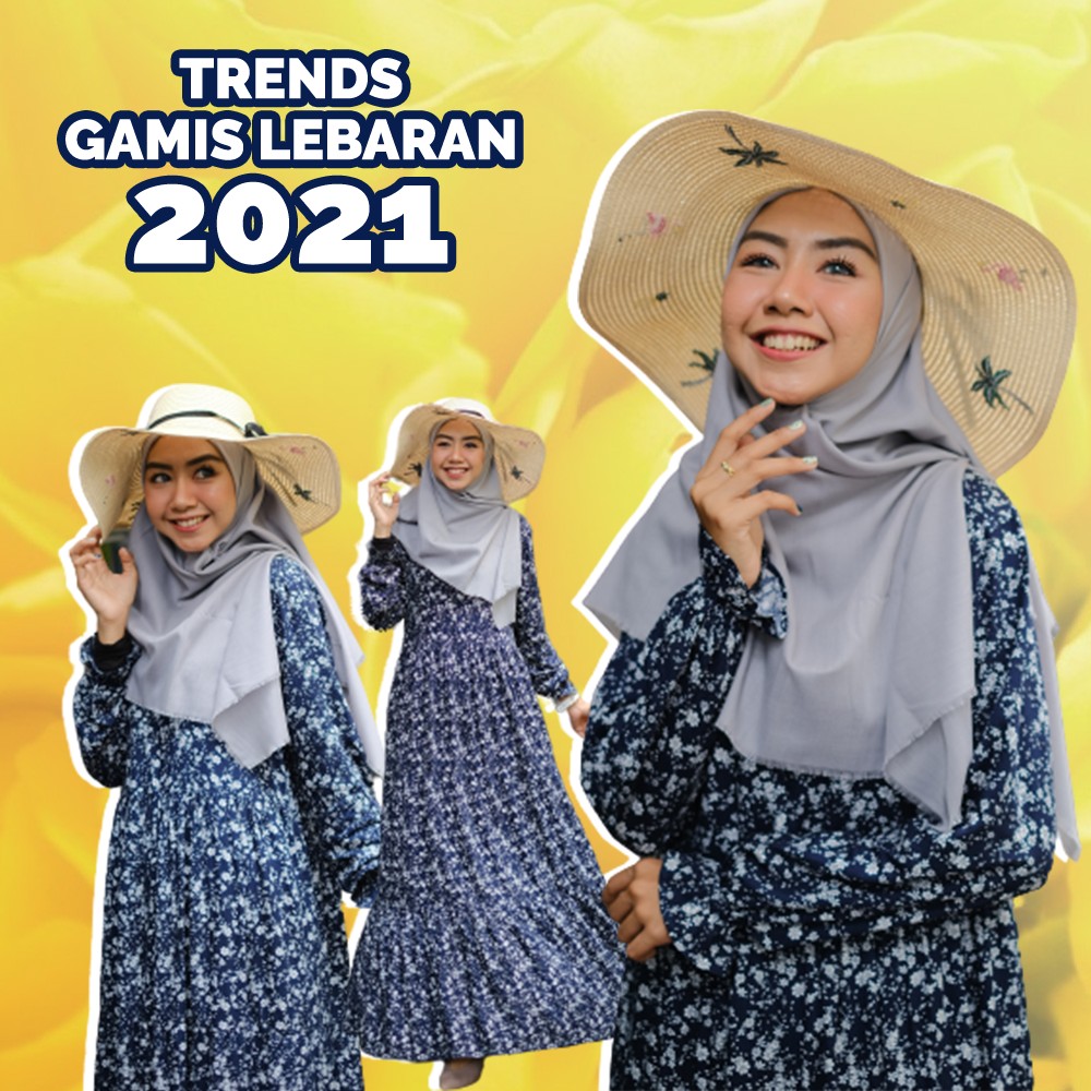 Baju Lebaran 2021 Gamis Lebaran Untuk Remaja Model Baju Gamis Lebaran