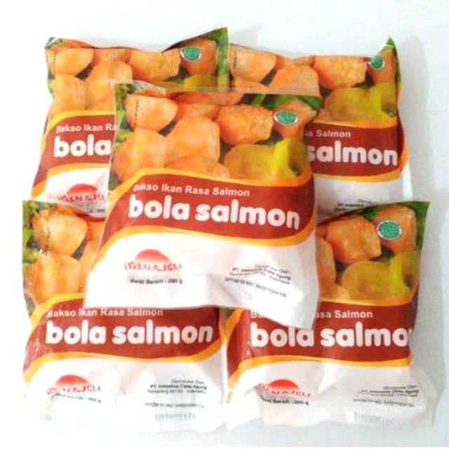 

BASO MINAKU BOLA SALMON 200gr MAKANAN BEKU MURAH