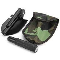 Sekop Cangkul Lipat Portable  Multifungsi / Sekop Cangkul Lipat Militer / Cangkul Sekop Free Pouch