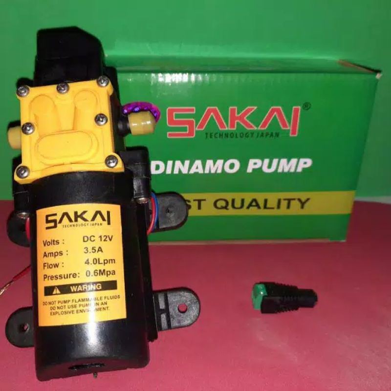 Dinamo Pump Cuci Motor Portable
