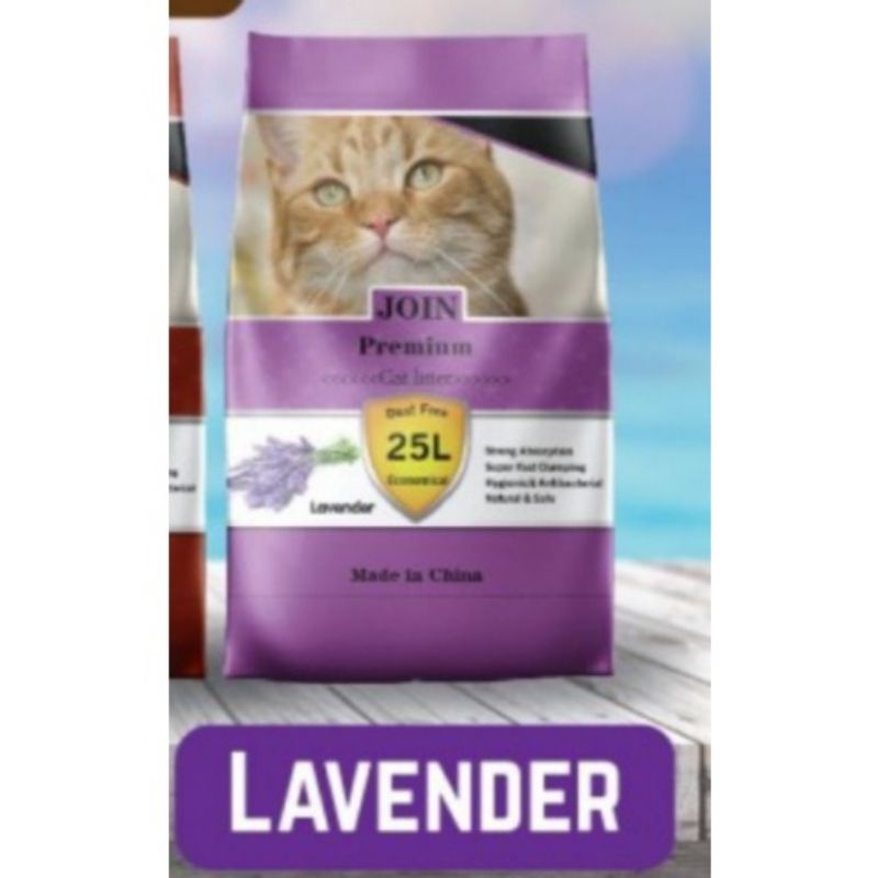 Pasir kucing promo JOIN 25Litter all varian (Eks-pedisi) Pasir wangi gumpal