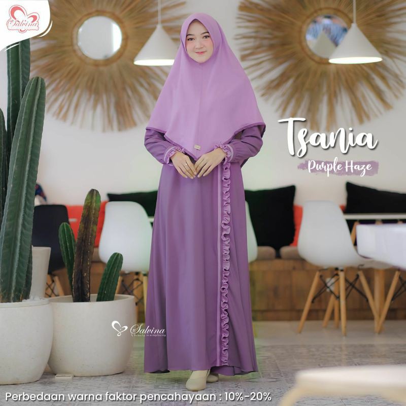 TSANIA DRESS SET BY SALVINA HIJAB