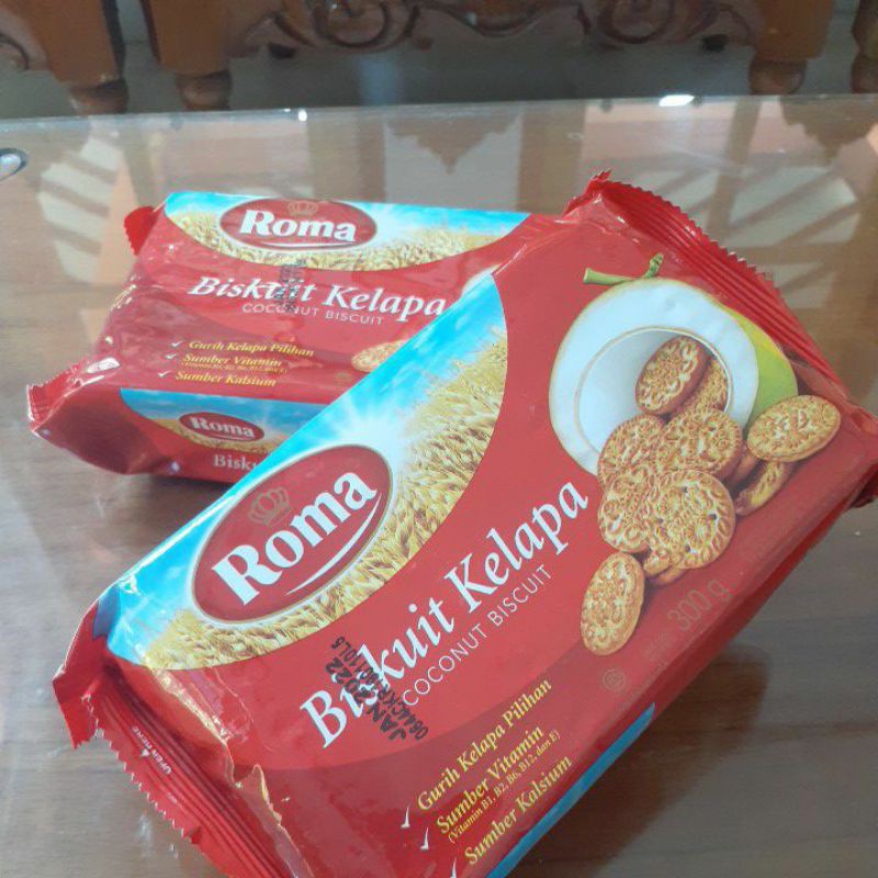 

Biskuit roma kelapa