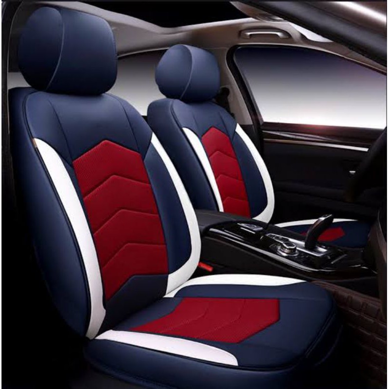 sarung jok mobil jazz idsi 2004-2007 full set 2 baris