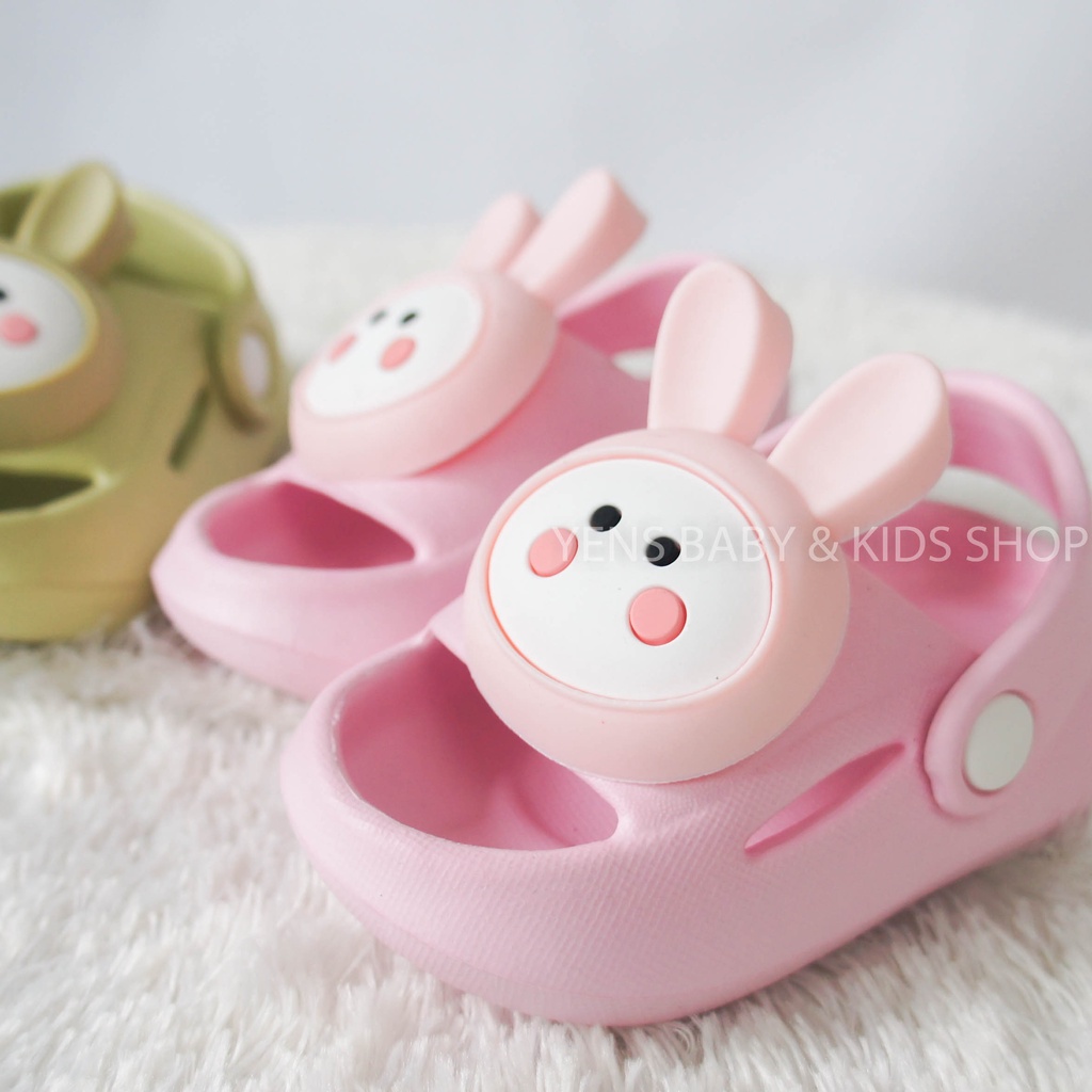 Sandal Bayi Tali Belakang Karakter Kelinci  - Sandal Anak Bayi