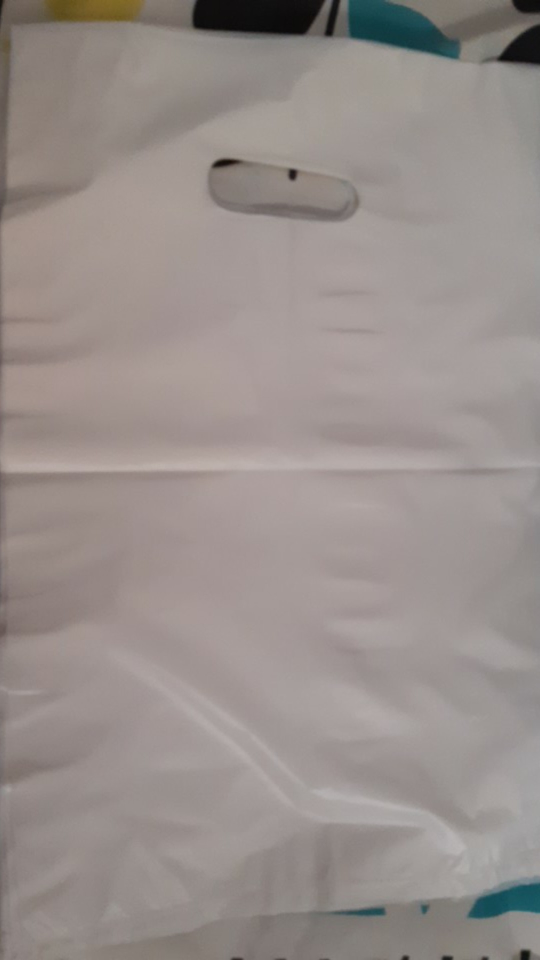 10pcs Kantong Plastik Organik Singkong Lubang Oval Ukuran M