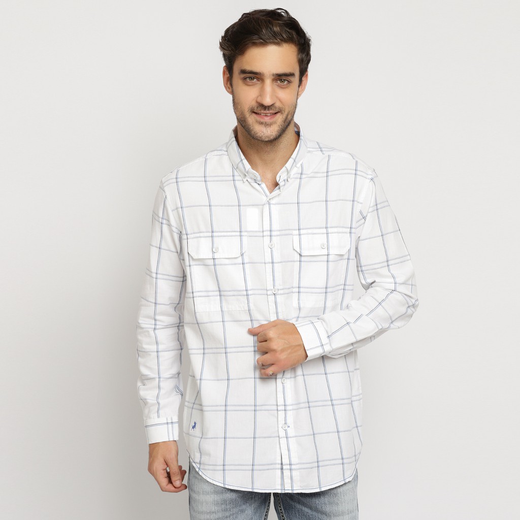 Kemeja kotak-kotak KLL218