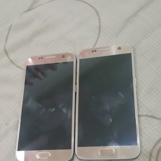 Samsung S7 Flat 32gb dual sim Aman normal Ori no minus murah aman segel fast chargingg