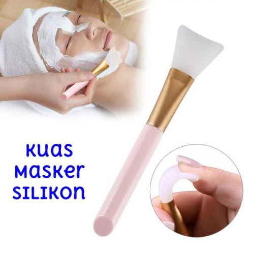 Kuas Masker Silikon Lembut Silicone Mask Brush