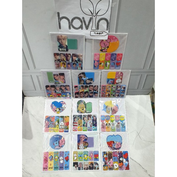 PEMBATAS bahan PLASTIK 5+1 BESAR/STICKY NOTE/STICK NOTE-2