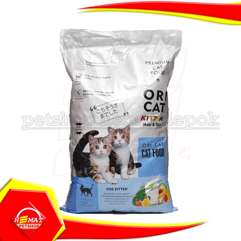 Makanan Kucing Ori Cat Kitten 20 Kg Food 20kg