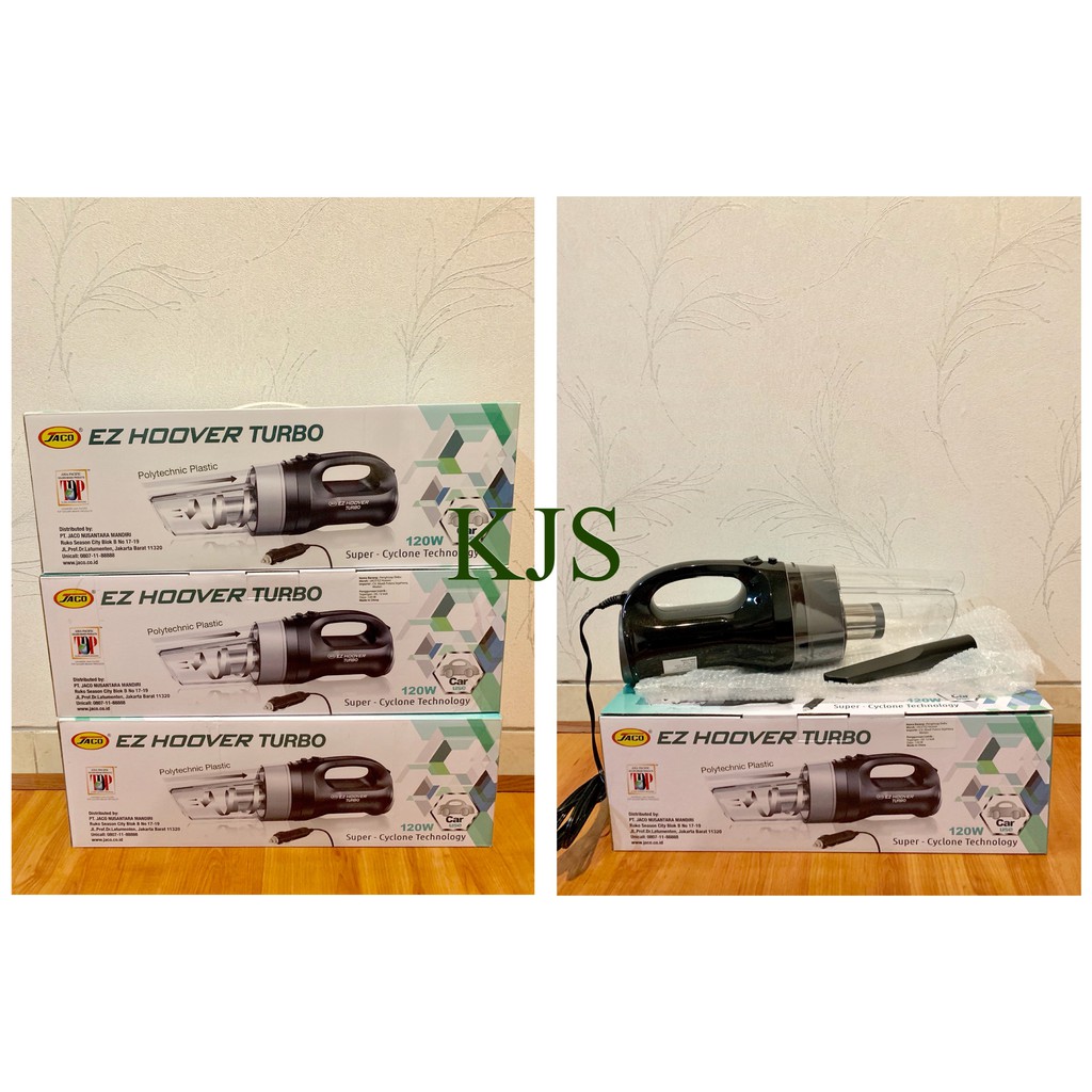 VACUUM CLEANER JACO VACUM EZ HOOVER TURBO CAR - JACO VACUM MOBIL