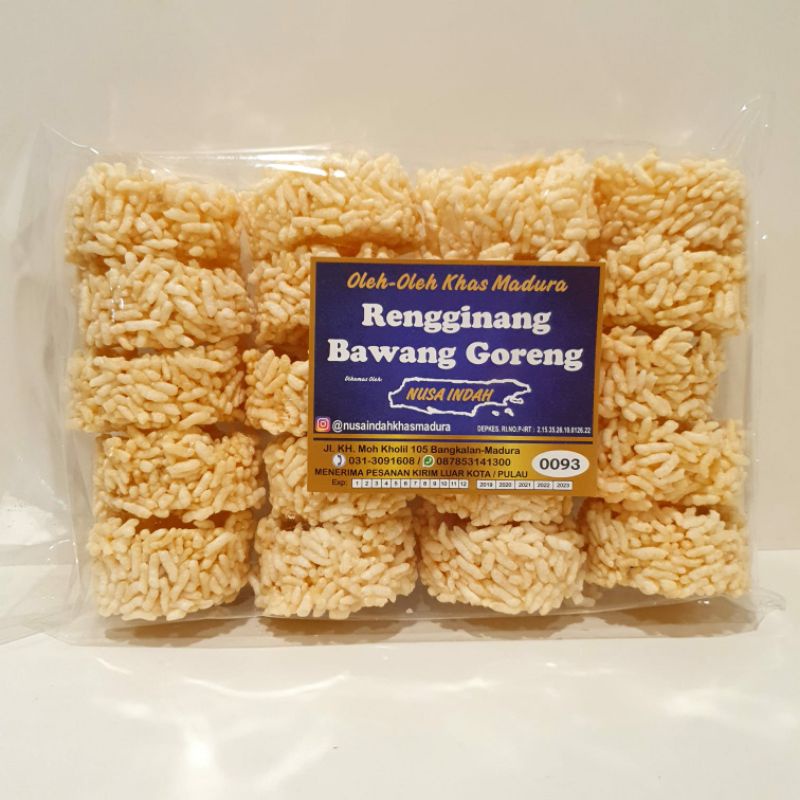 

rengginang bawang goreng