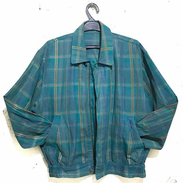 Casual Tartan Vintage Jacket London Fog (M)
