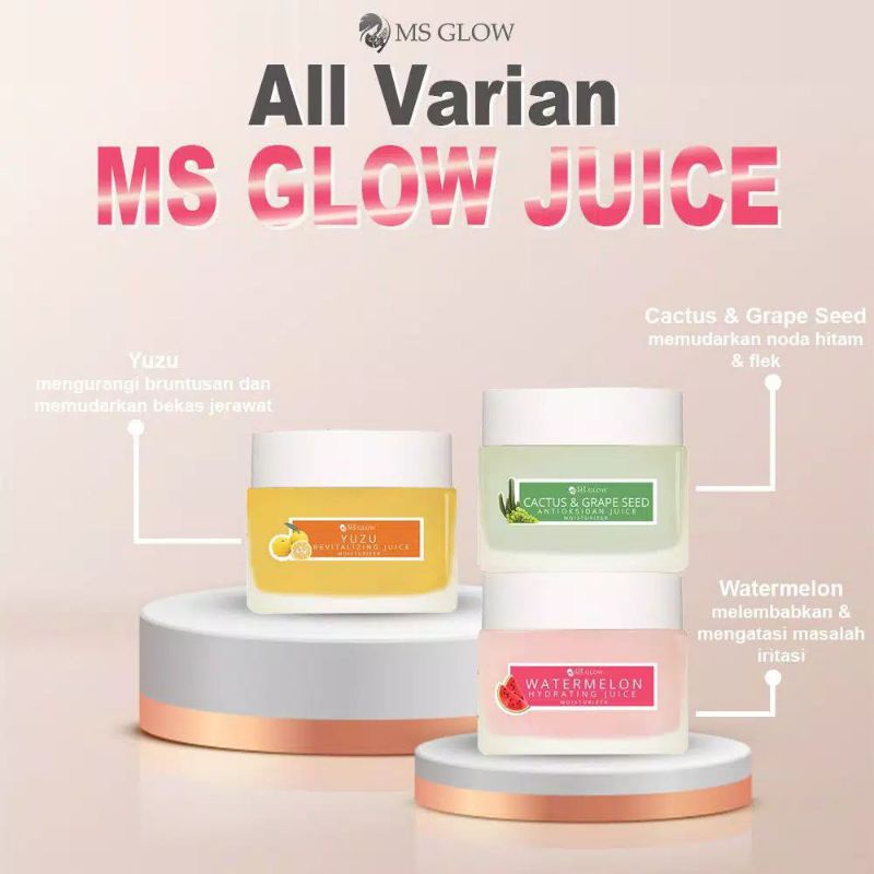 MOISTURIZER MSGLOW/ HIDRA MS GLOW TERMURAH / MOIST MS GLOW TERMURAH / YUZU MS GLOW TERMURAH / JUICE