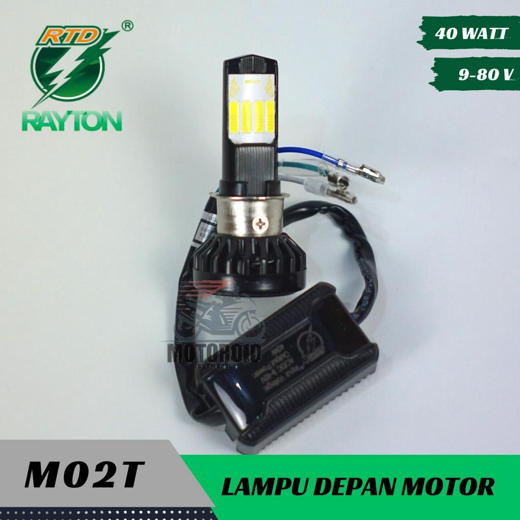 LAMPU 8 MATA 40 WATT DEPAN MOTOR RAYTON M02T WITH FAN HI LO RTD