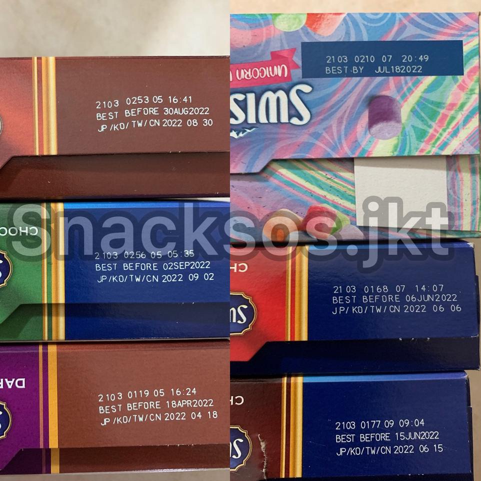 

BN SWISS MISS MILK CHOCOLATE / MARSHMALLOW / DARK CHOCOLATE / HAZELNUT / RICH CHOCOLATE BNMurah └(՞ ➾