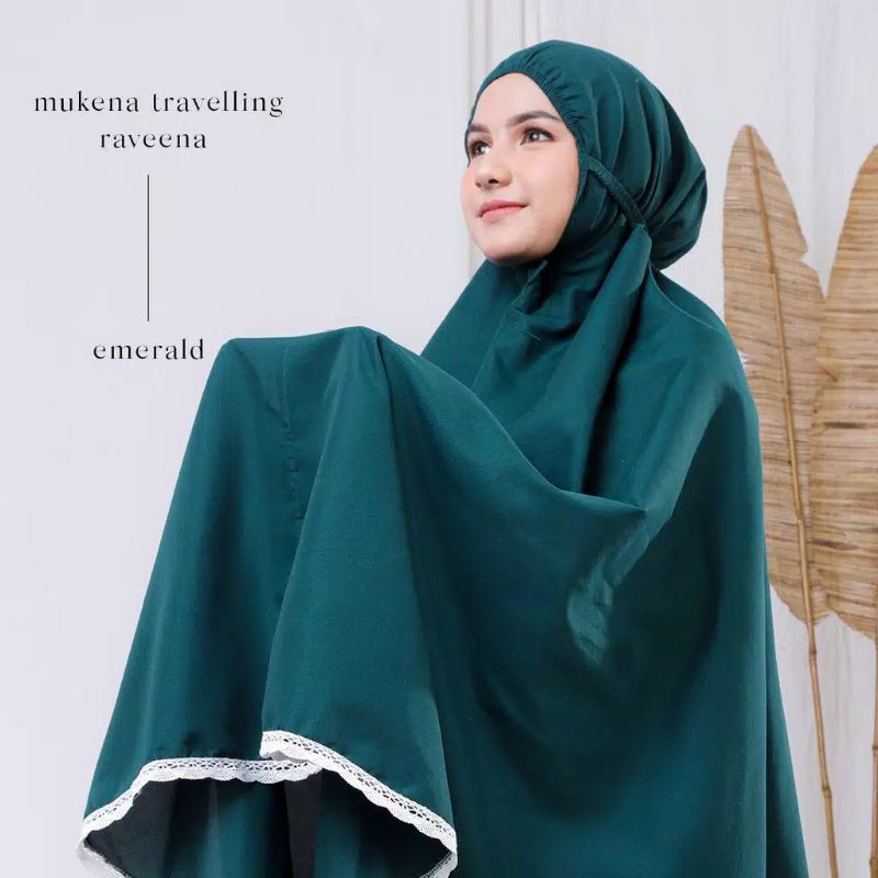 Mukena Traveling raveena katun mikro dewasa