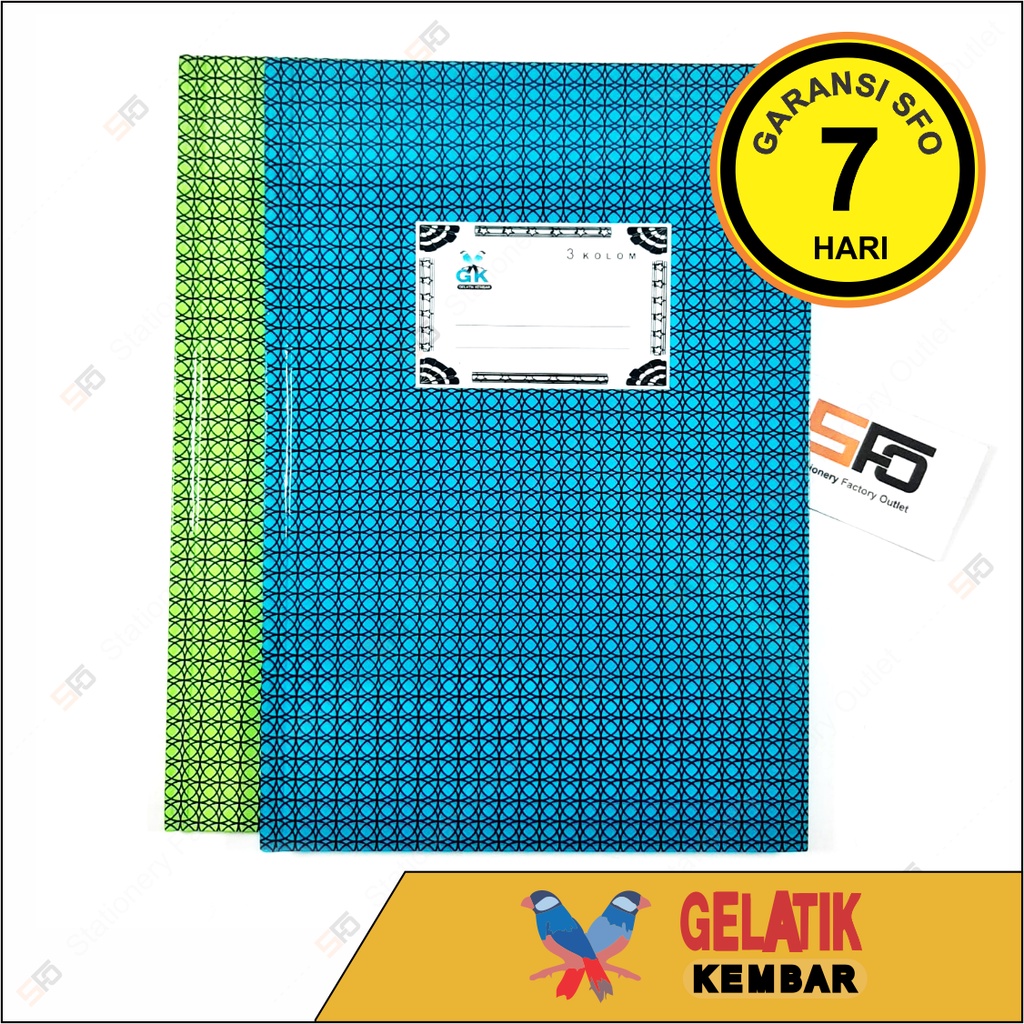 Jual Buku Kas Folio Gelatik Kembar Kolom Isi Sfo Semarang Official Shopee Indonesia