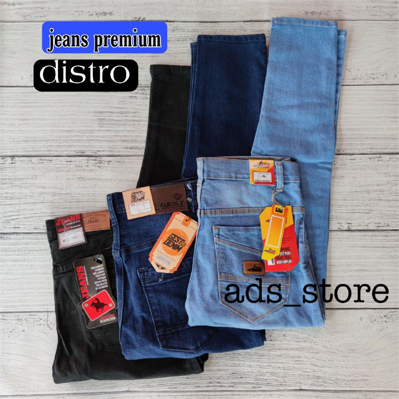 CELANA JEANS PRIA SLIM FIT CELANA JEANS SKINNY