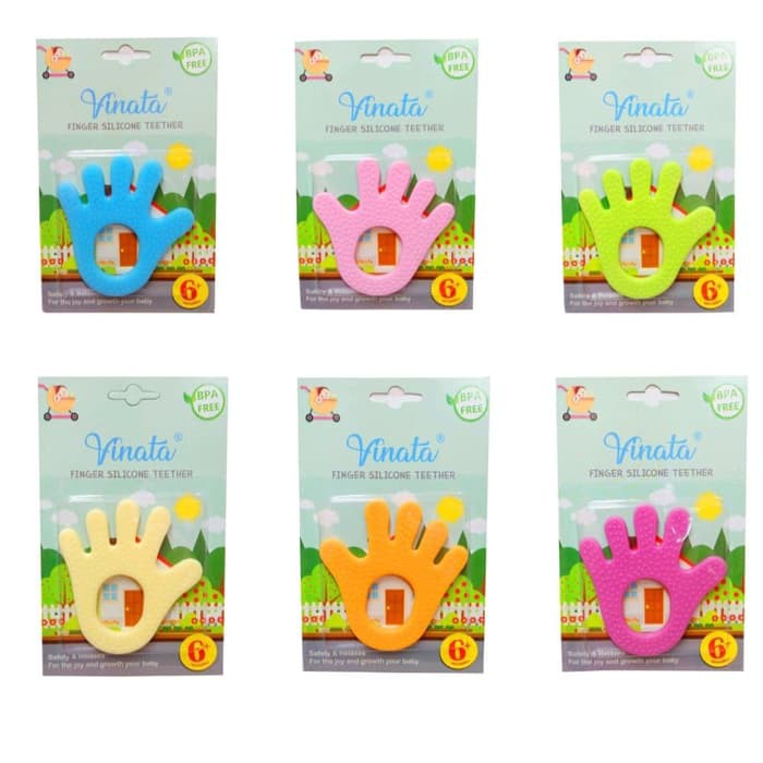 gigitan bayi vinata /baby teether murah /gigitan sni
