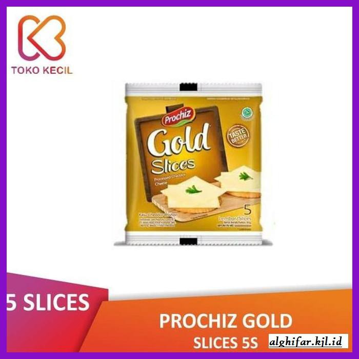 

Ujekujek- Pack Prochiz Gold Cheddar 5 S Isi 5 Slices -Original.