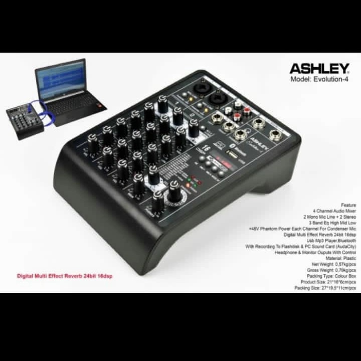 Mixer Ashley 4 Channel Evolution 4 Original