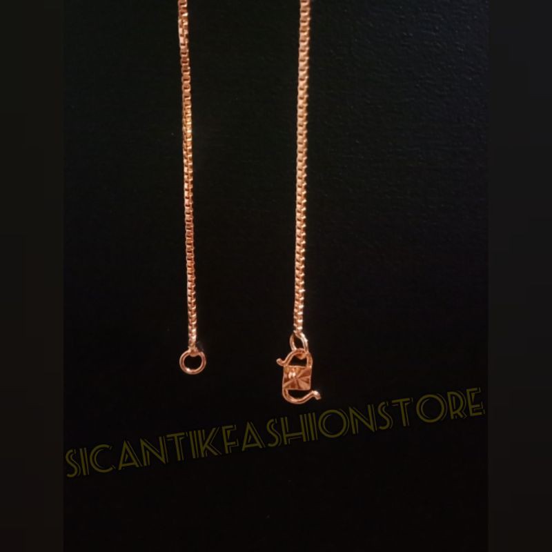 Kalung Titanium liontin motif GUCCIII Fashion wanita terlaris anti Karat tidak luntur Kalung wanita