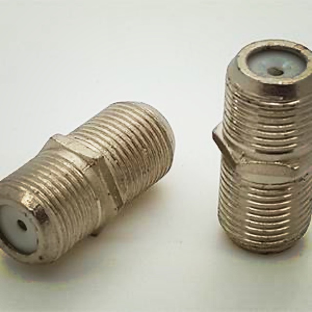 Jack TV I-Drat / F Coupler Connector