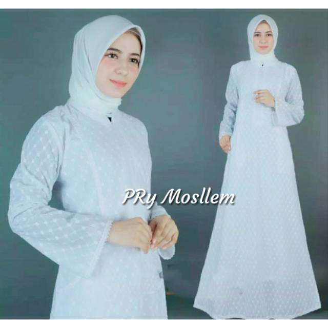 Gamis wanita terbaru untuk perlengkapan haji dan umroh