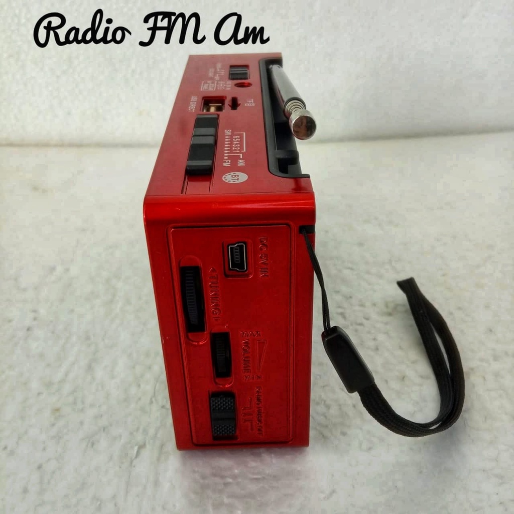 Radio FM AM SW1-6 GOLON RX-8866 (BLUETOOTH/Tanpa BLUETOOTH) 100% ORI