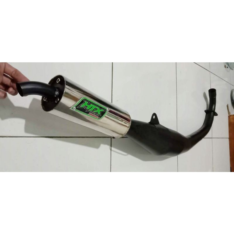knalpot satria 2tak standar racing original htx