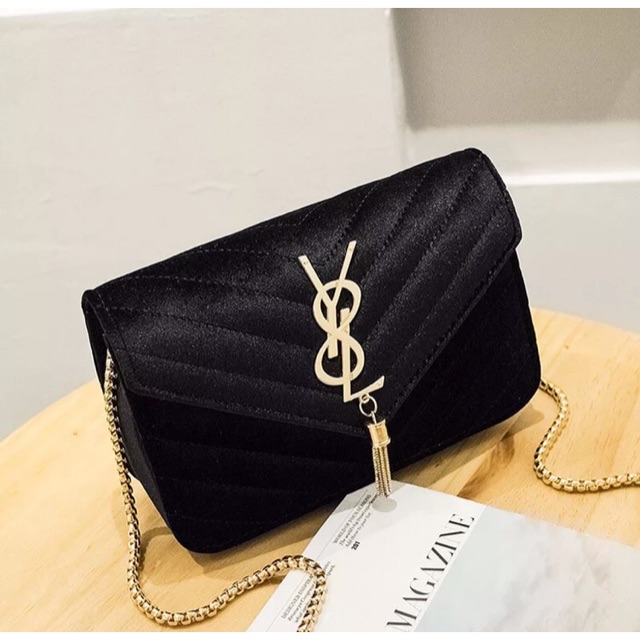 FASHION YSL HANDBAG BLUDRU 1086 Tas Impor Batam