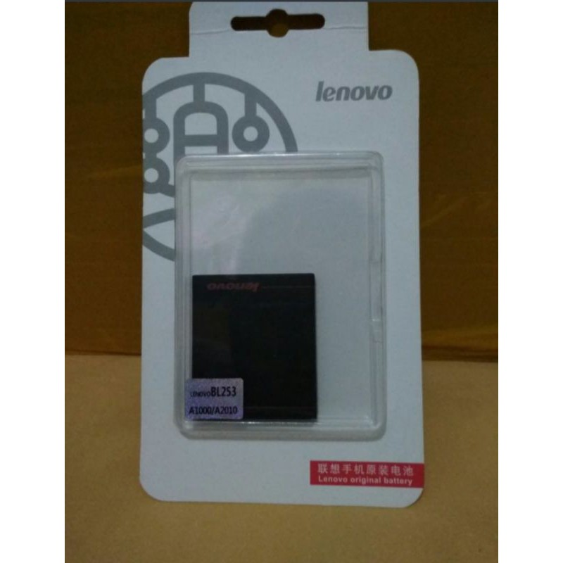 BATERE BATERAI BATTERY BATRE LENOVO A1000 A2010 BL253 ORIGINAL BATRE