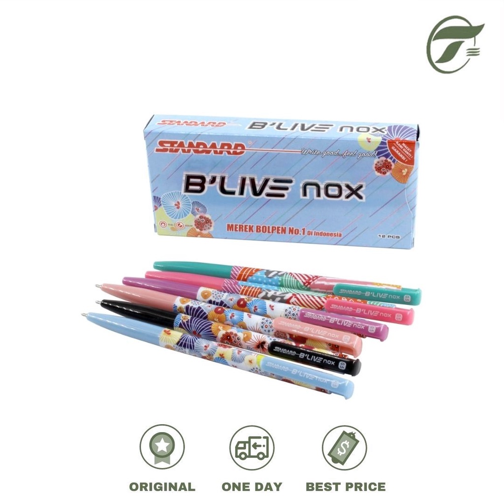 

BALLPEN B`LIVE NOX MOTIF 0.5 ECER STANDARD (BLACK)