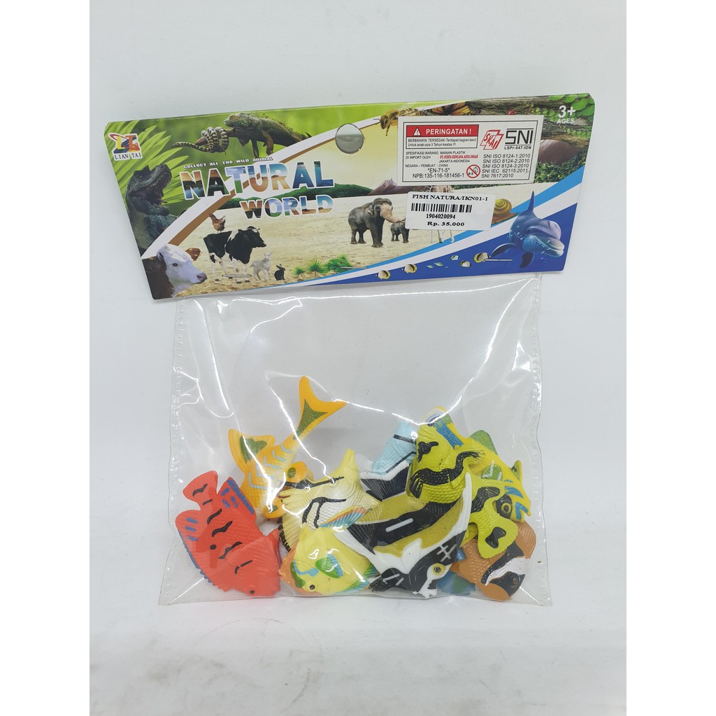 MAINAN MINIATUR HEWAN LAUT SET A