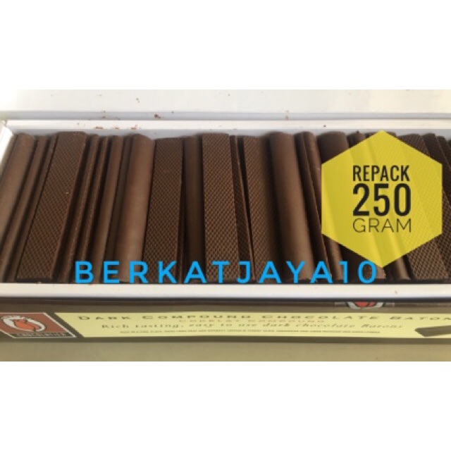 

Coklat Tulip STICK REPACK 250 Gram Compound Bake Stable