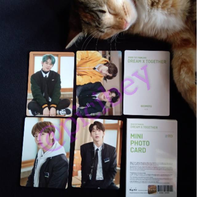 [ PHOTOCARD ] Official PC TXT Fanlive Dream X Together