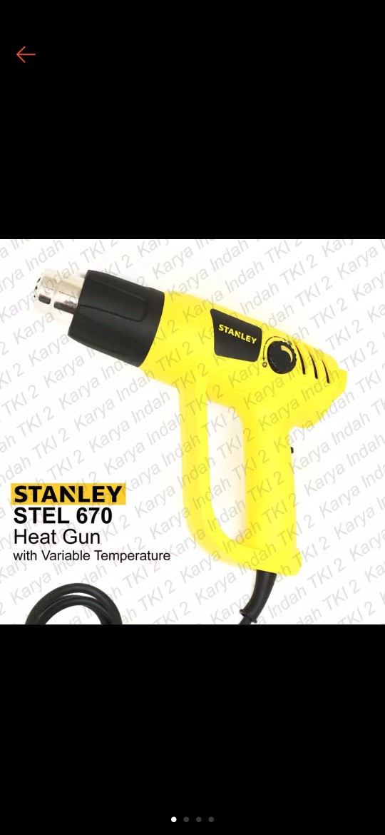 Heat Gun Stanley Stel 670 Hot Gun Stel670 Hair Dryer 2000w Variable