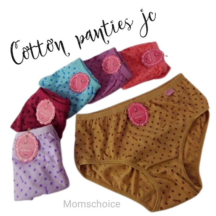 Cangcut wanita dewasa import Cawet wanita murah Cotton panties jc Celana dalam wanita katun bermotif