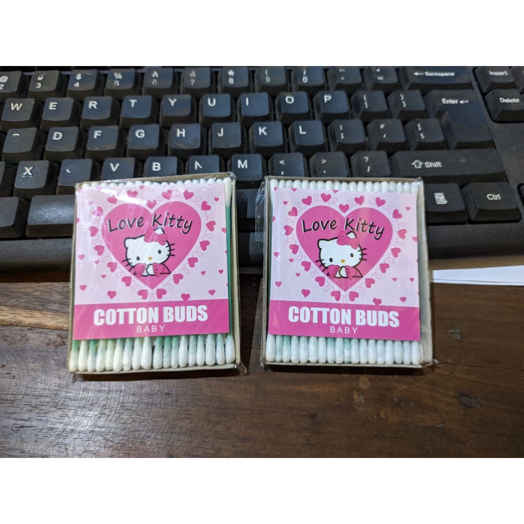 Selection Cotton Bud Buds Korek Kuping Telinga Kucing Anjing FEZONE