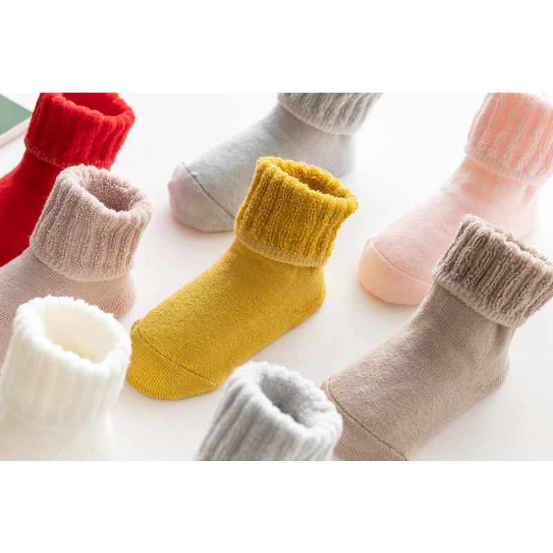 (pimenova)  baby basic socks / kaos kaki bayi kaos kaki bayi polos