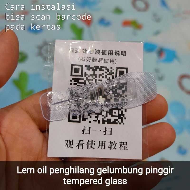 

Oil / Lem Penghilang Gelumbung Pinggir Pada Tempered Glass