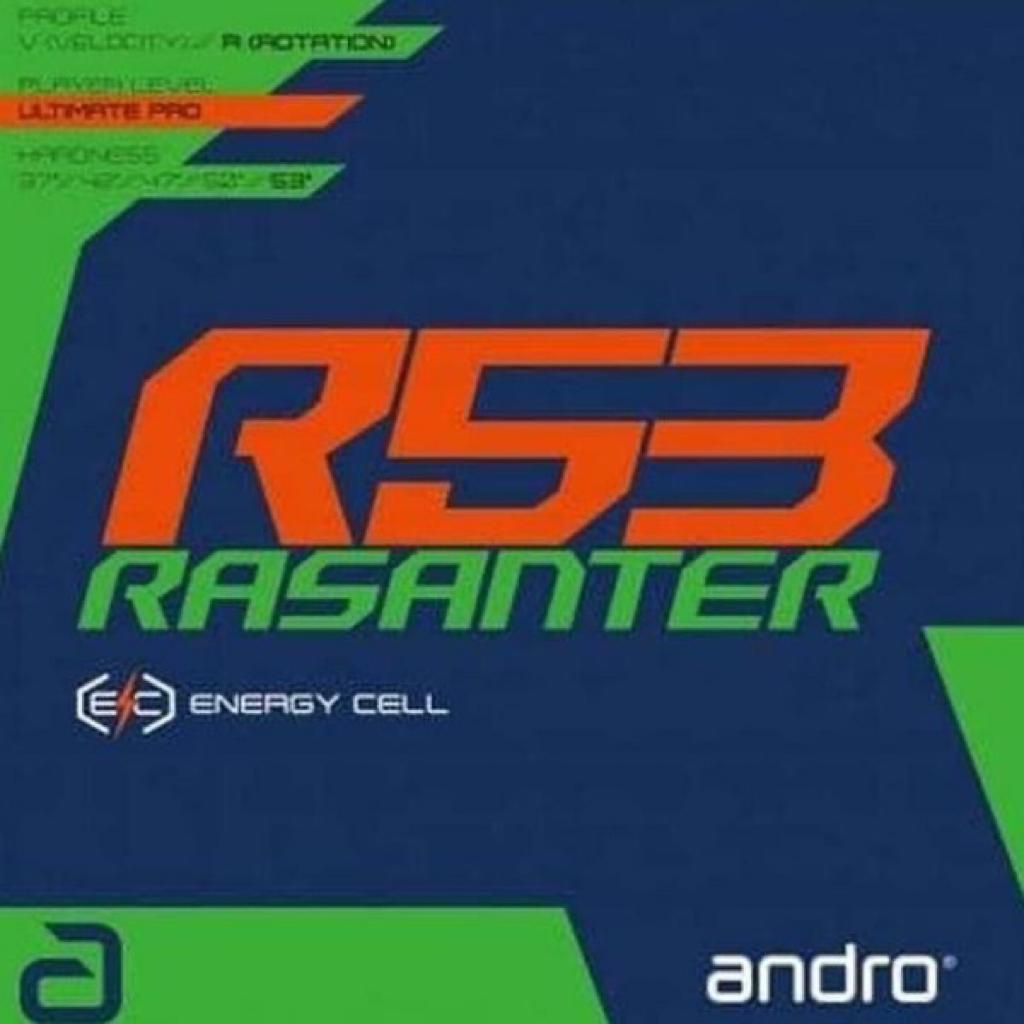 ORIGINAL ANDRO RASANTER R53 Karet Rubber Bat Bet Ping Pong Tenis Meja BARU Dan SEGEL