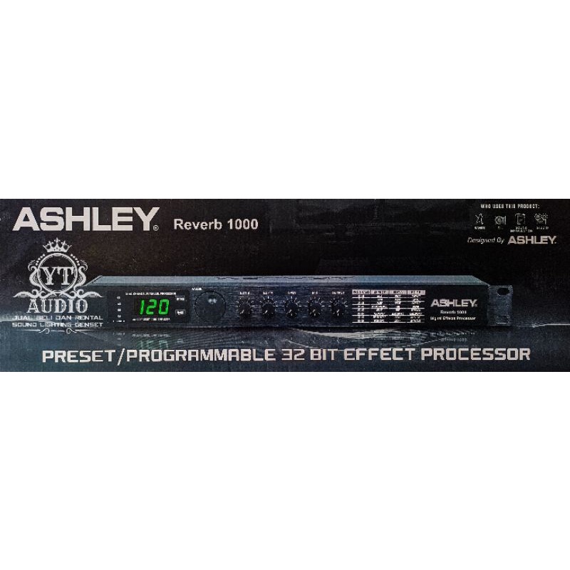 EFFECT VOKAL ASHLEY REVERB 1000